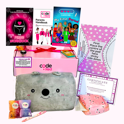 My first Period Starter Kit- Hot Water Bottle Package